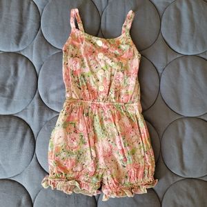 sweethoney | easy day romper | bright spring garden